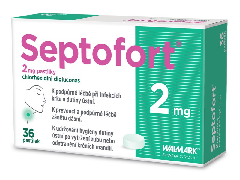 Septofort 2 mg 36 pastilek