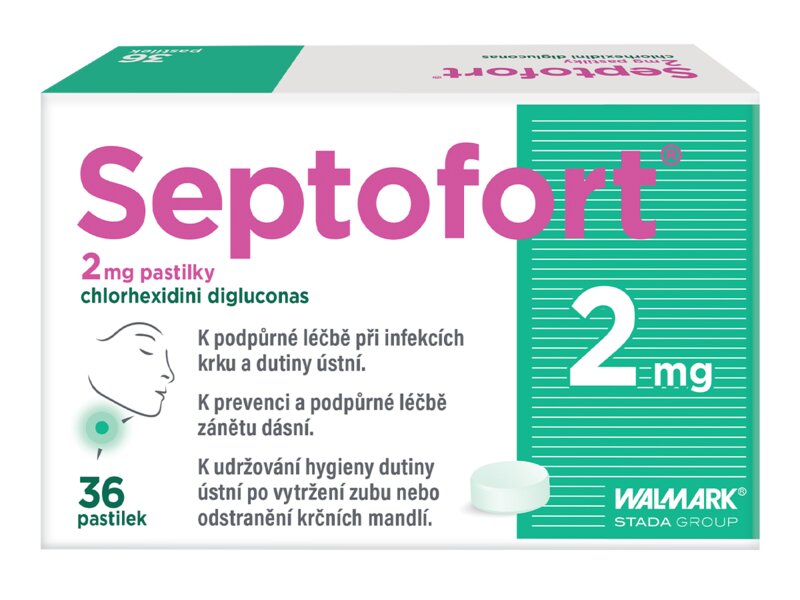 Septofort 2 mg 36 pastilek