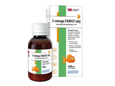 3-Omega Family olej Generica 100 ml 3-Omega Family olej Generica 100 ml