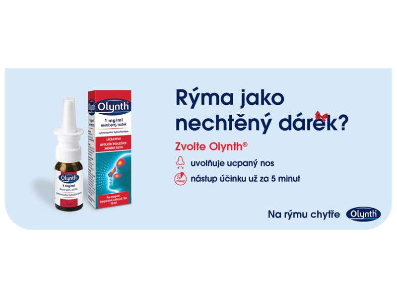 Olynth 0,1% nosní sprej 10 ml