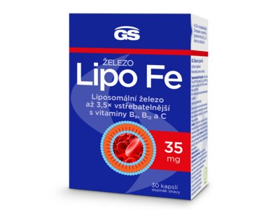GS Železo Lipo Fe 30 kapslí