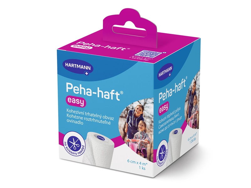Peha-Haft Easy Kohezivní fixační obinadlo 6 cm x 4 m 1 ks