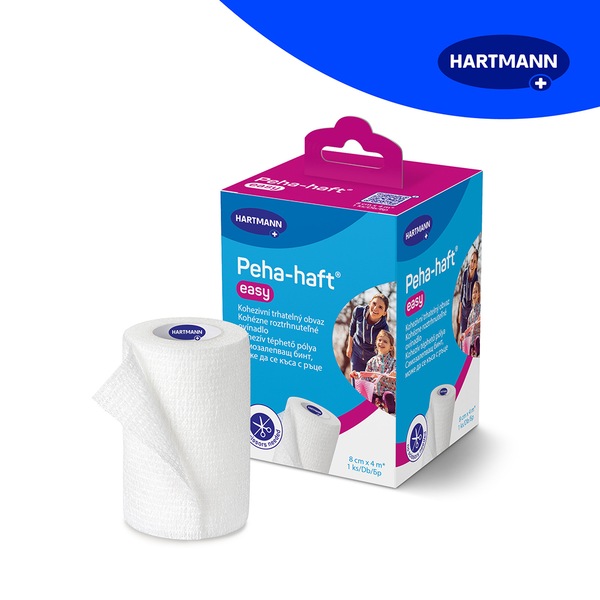 Peha-Haft Easy Kohezivní fixační obinadlo 8 cm x 4 m 1 ks