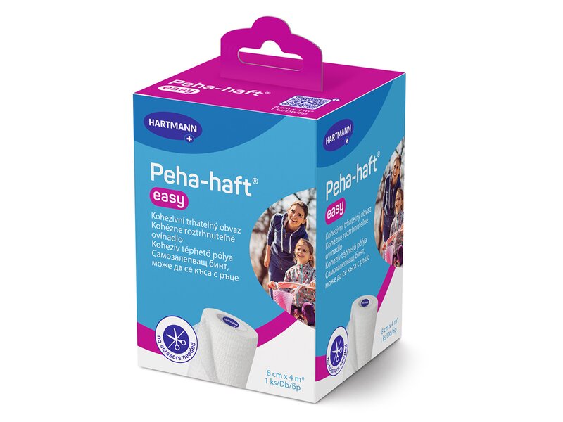 Peha-Haft Easy Kohezivní fixační obinadlo 8 cm x 4 m 1 ks