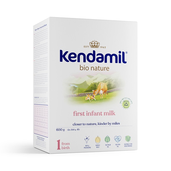 Kendamil Nature BIO 1 Počáteční kojenecké mléko 0-6 m 2x300 g