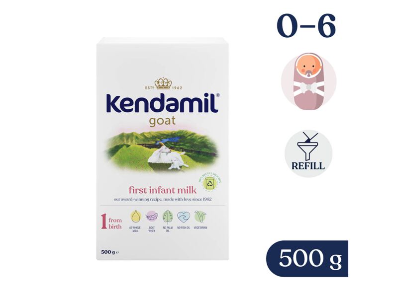 Kendamil Kozí 1 Počáteční kojenecké mléko 0-6 m 500 g