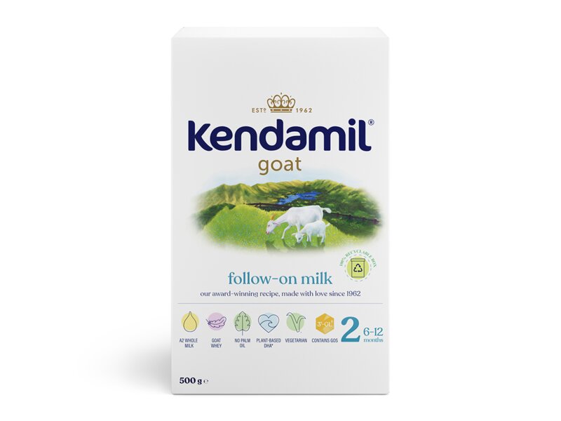 Kendamil Kozí 2 Pokračovací kojenecké mléko 6-12 m 500 g