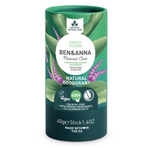 Ben&Anna Natural Tuhý deodorant Green Fusion 40 g Ben&Anna Natural Tuhý deodorant Green Fusion 40 g