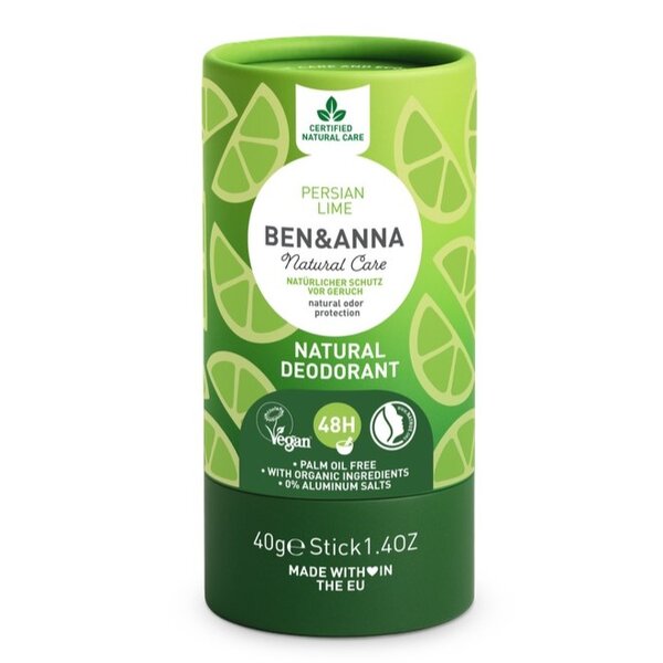 Ben&Anna Natural Tuhý deodorant Persian lime 40 g Ben&Anna Natural Tuhý deodorant Persian lime 40 g