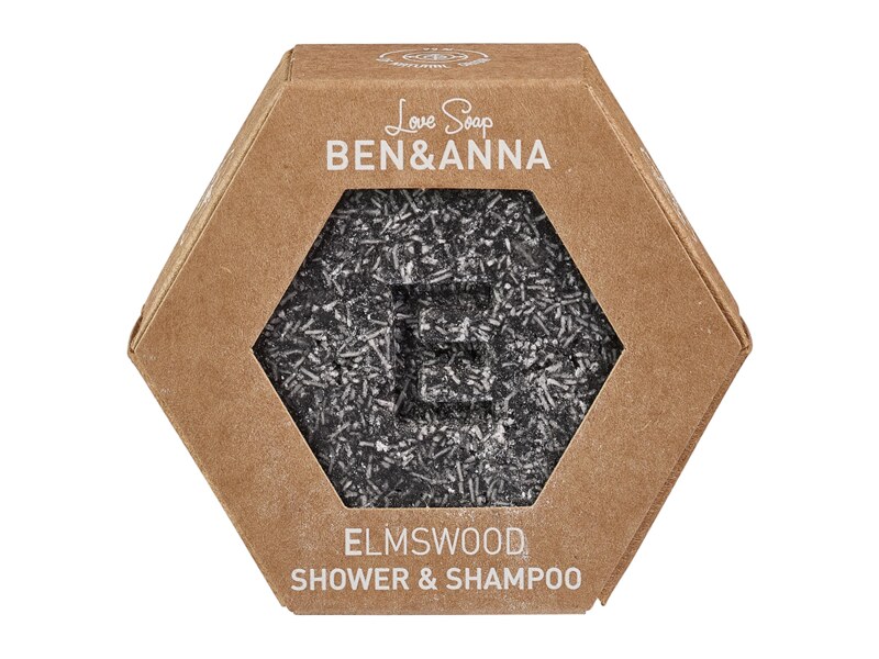 Ben&Anna Tuhý šampon a mýdlo Elmswood 60 g