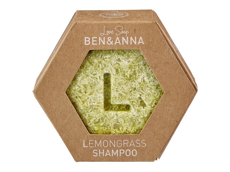 Ben&Anna Tuhý šampon a mýdlo Lemongrass 60 g
