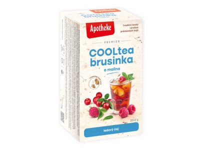 Apotheke Premier Cooltea Brusinka nálevové sáčky 20 x 2 g