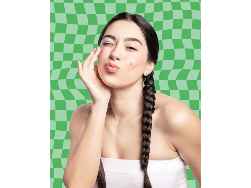 Wild Stripes Náplasti na akné s kyselinou hyaluronovou Groovy protect 24 ks