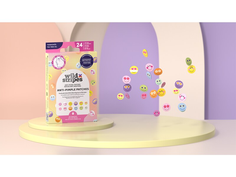 Wild Stripes Náplasti na akné s tea tree olejem Smile prevent 24 ks Wild Stripes Náplasti na akné s tea tree olejem Smile prevent 24 ks