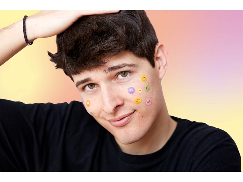 Wild Stripes Náplasti na akné s tea tree olejem Smile prevent 24 ks