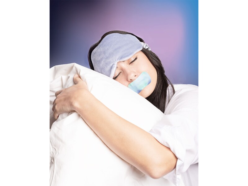 Wild Stripes Náplasti na ústa pro podporu nosního dýchání Sunset 20 ks