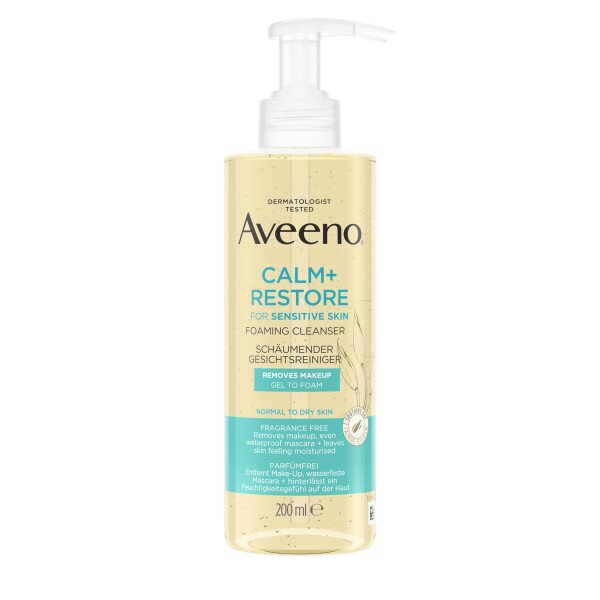 Aveeno Calm+Restore Čisticí pěna 200 ml