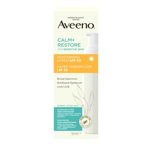 Aveeno Calm+Restore Hydratační krém SPF50 50 ml Aveeno Calm+Restore Hydratační krém SPF50 50 ml