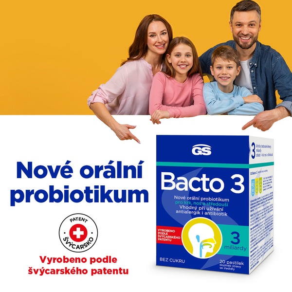 GS Bacto 3 20 pastilek GS Bacto 3 20 pastilek