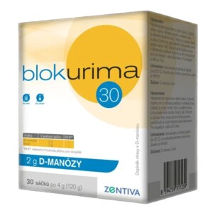 Blokurima 2 g D-manózy 30 sáčků Blokurima 2 g D-manózy 30 sáčků