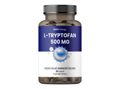 MOVit L-Tryptofan 500 mg, 90 kapslí