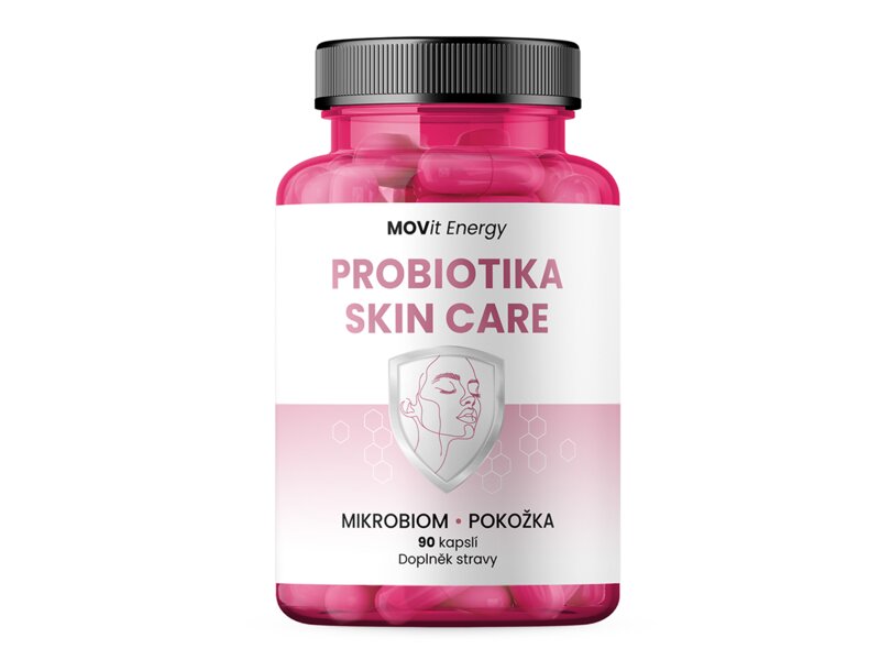MOVit Probiotika SKIN CARE, 90 kapslí