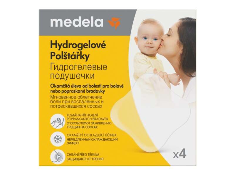 Medela Hydrogelové polštářky 4 kusy