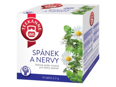 Teekanne Spánek a nervy nálevové sáčky 10x2 g