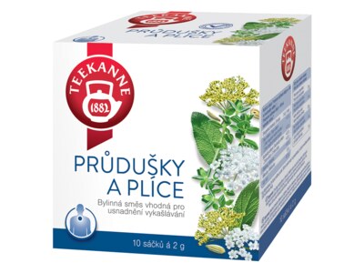 Teekanne Průdušky a plíce nálevové sáčky 10x2 g