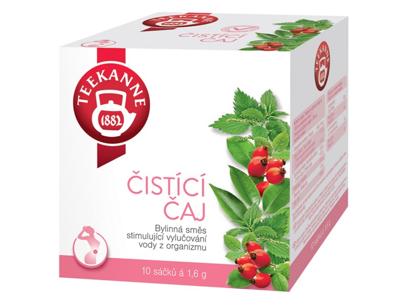 Teekanne Čistící čaj nálevové sáčky 10x1,6 g