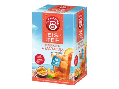 Teekanne Eis Tee Broskev a maracuja nálevové sáčky 18x2,5 g