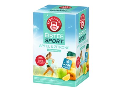 Teekanne Eis Tee Sport Jablko a citron nálevové sáčky 18x2,5 g