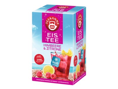 Teekanne Eis Tee Malina a citron nálevové sáčky 18x2,5 g