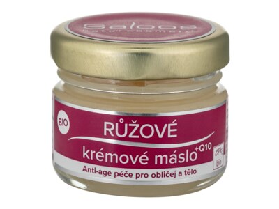 Saloos Bio Růžové krémové máslo + Q10 20 ml