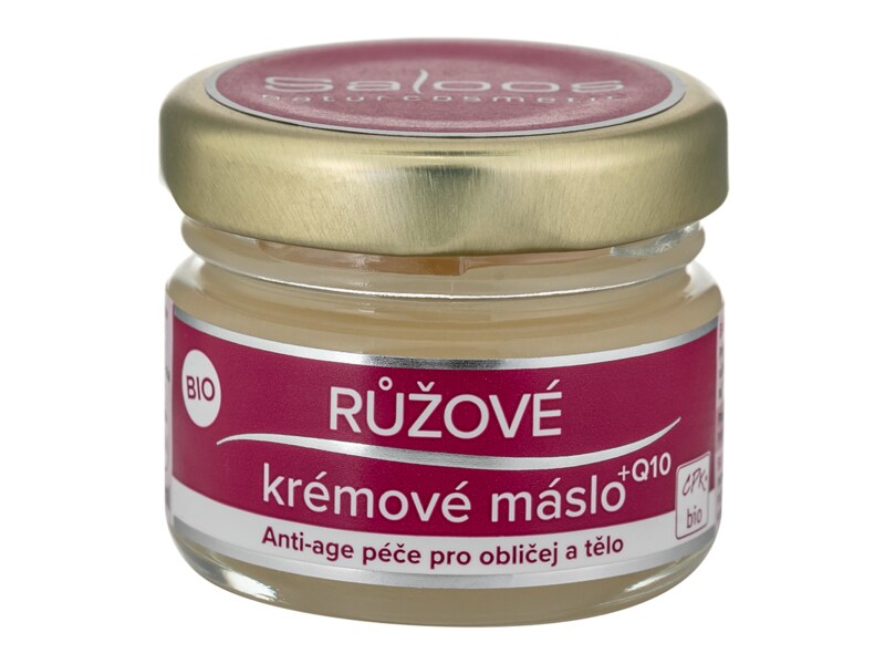 Saloos Bio Růžové krémové máslo + Q10 20 ml