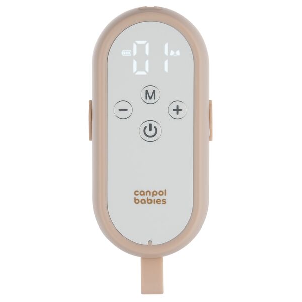 Canpol babies Dvojitá odsávačka mateřského mléka MilkShell 1 ks