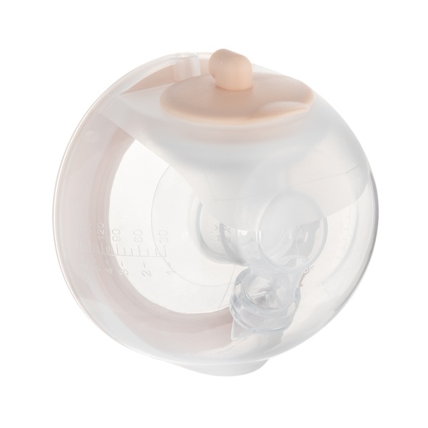 Canpol babies Dvojitá odsávačka mateřského mléka MilkShell 1 ks