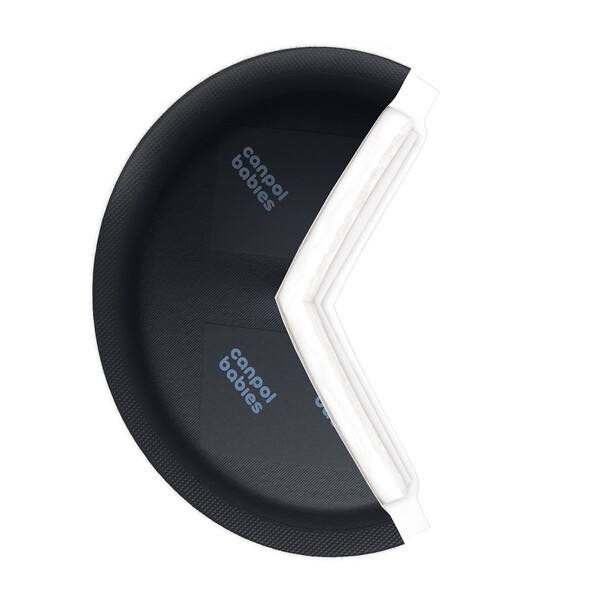 Canpol babies Jednorázové vložky do podprsenky černé 50+10 ks