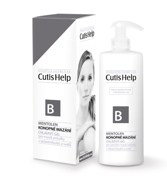 CutisHelp Mentolen Konopné mazání při bolesti 200 ml CutisHelp Mentolen Konopné mazání při bolesti 200 ml