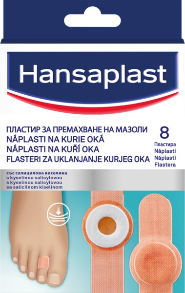 Hansaplast Náplast na kuří oka 8 ks