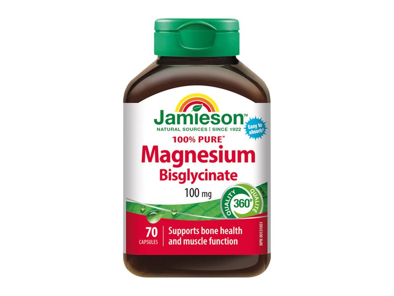 Jamieson Hořčík Bisglycinát 100 mg 70 kapslí