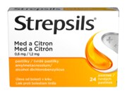 Strepsils Med a citron 24 pastilek