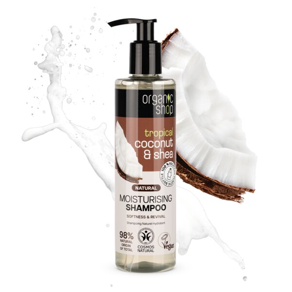 Organic Shop Hydratační šampon Kokos+bambucké máslo 280 ml
