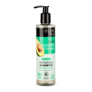 Organic Shop Regenerační šampon Avokádo+med 280 ml