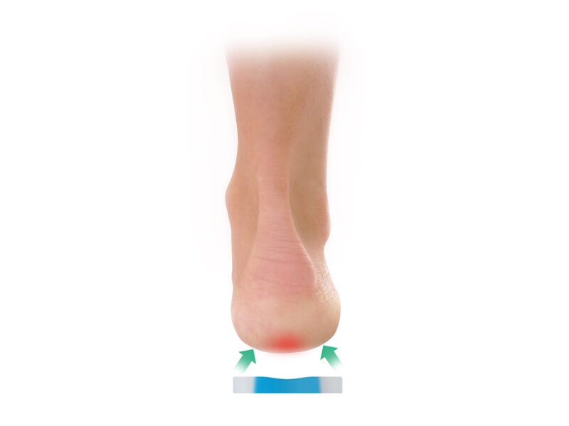 Svorto Gelové podpatěnky Ostruha vel.M (38 42) 1 pár