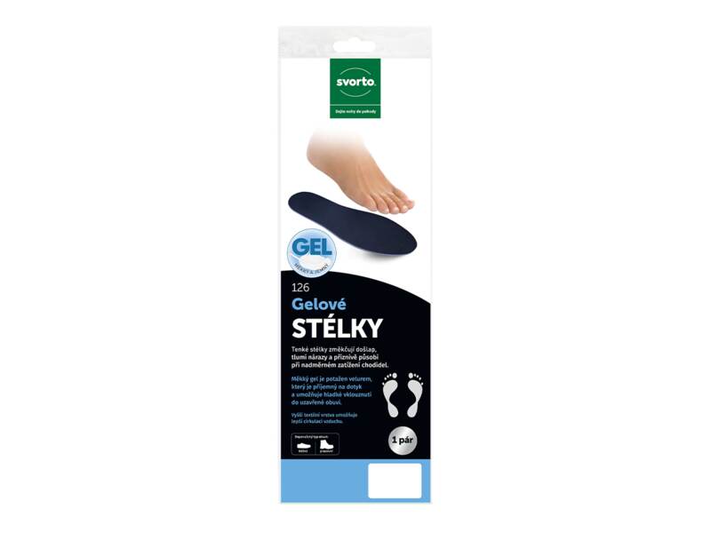 Svorto Gelové stélky vkládací Dámské (vel. 35-40) 1 pár