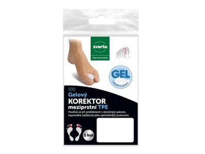 Svorto Gelový korektor meziprstí vel.L 1 ks