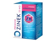 Premium Zinek 15 mg 100 tablet