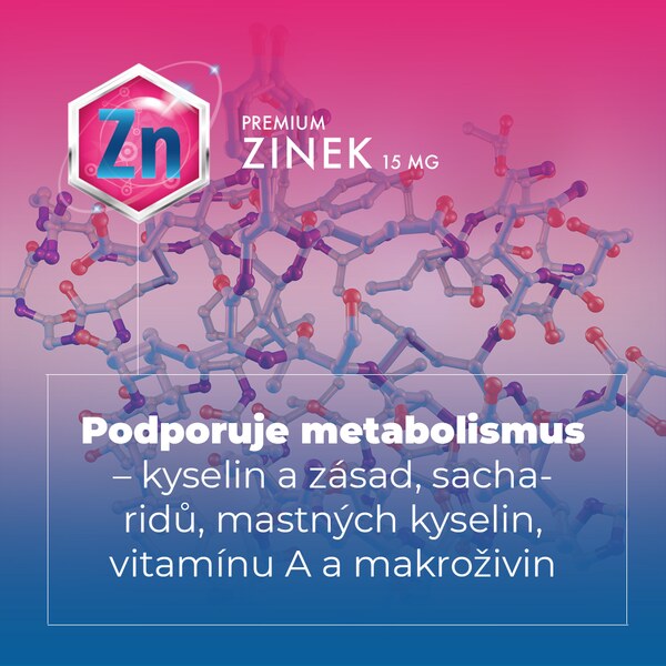 Premium Zinek 15 mg 100 tablet