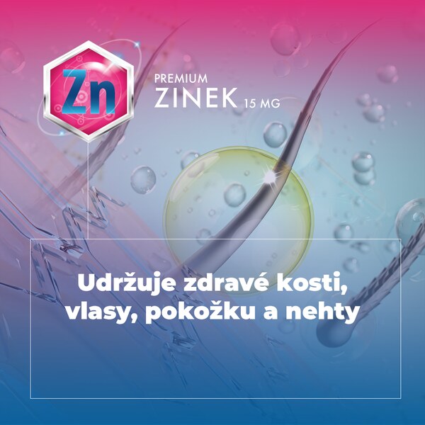 Premium Zinek 15 mg 100 tablet